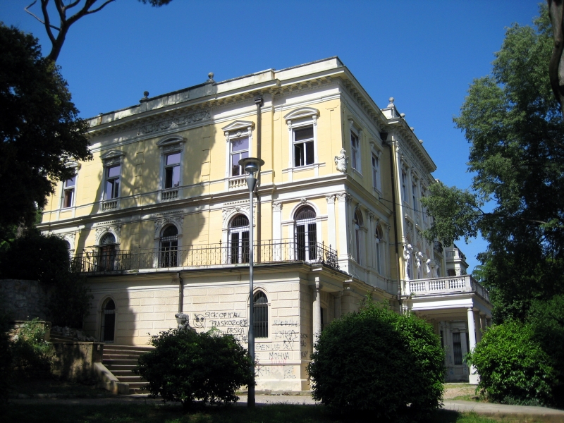 The State Archives in Rijeka in Vladimir Nazor Park