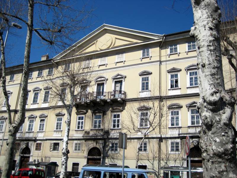 The Palace of the former sugar refinery in Rijeka