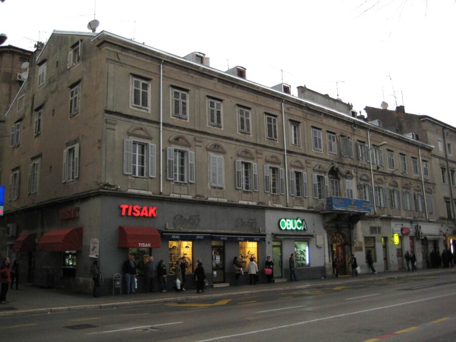 The Adamić House in Rijeka