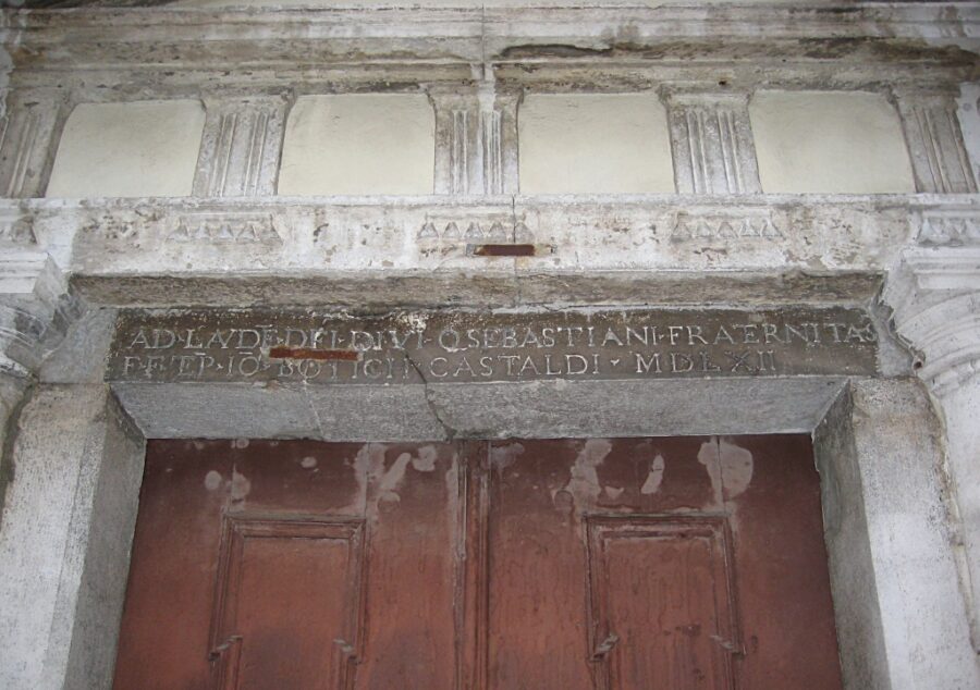 Die Kirche des heiligen Sebastian in Rijeka